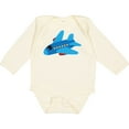 thumbnail image 3 of Inktastic Jet Airplane Childs Plane Boys or Girls Long Sleeve Baby Bodysuit, 3 of 5