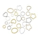 thumbnail image 4 of Pendientes Colgantes DIY Fernando aleación anillos estrella 96 piezas, 4 of 8