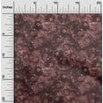 thumbnail image 2 of oneOone Cotton Silk Maroon Fabric Abstract Floral Craft Projects Decor Fabric Printed By The Yard 42 Inch Wide, 2 of 5