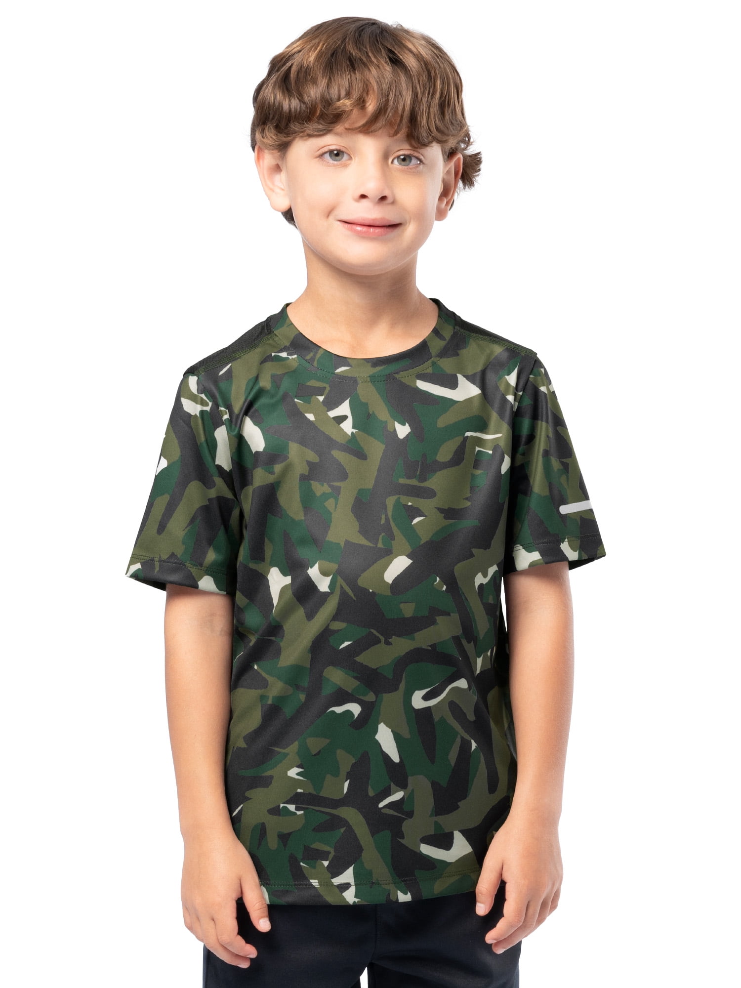 Athletic Works Boy's Active Short Sleeve T-shirt 2-Pack, Sizes 4/5-18