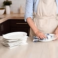 thumbnail image 7 of Sekonow 20 Pack Platter Storage Dividers - 15.8x11.8in Long Felt Porcelain Plate Dish Protectors, Serving Tray Separators Pads for Stacking in Cabinet or China Storage Containers, 7 of 7