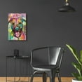 thumbnail image 6 of Epic Art 'Hey Smile' by Dean Russo, Acrylic Glass Wall Art, 16"x24", 6 of 8