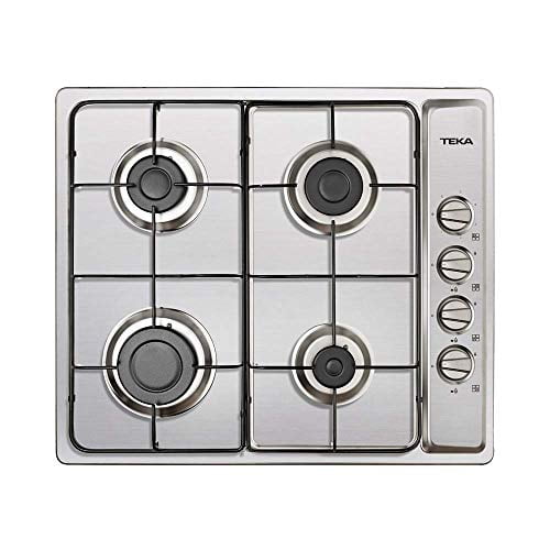 Teka - Parrilla a Gas TEKA MARCA ALEMANA modelo EP 60 4G AI de acero inoxidable con parrillas esmaltadas. Encendido eléctrico. Quemadores de alta eficiencia.Tipo de gas LP. 127volts.