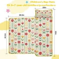 thumbnail image 5 of Pioneer Flower Floral Print Pattern Toddler Nap Mats for Kids Preschool,Sleeping Mat Bag or Kids,Toddler Sleeping Bag,Toddler Nap Mat or Daycare, 5 of 6