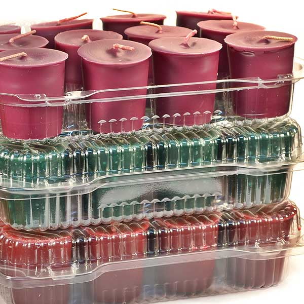 1 Pc Recycled Scented Votives 1 Dozen 1.75 in. diameter x 2 in. tall