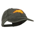 thumbnail image 5 of North Carolina State Map Embroidered Cap - Black OSFM, 5 of 5