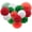 Christmas, variant on Green St Patricks Day Party Decorations, Hanging Round Paper Fans Pom Poms Flowers for Graduation Wedding Bridal Shower, Golf Themed Birthday, Fiesta Party Indoor Outdoor Accessories