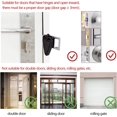 thumbnail image 5 of Cerradura de puerta portátil CHAO de seguridad para hogar y viaje, 5 of 5