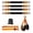 Orange, variant on 75LBS Heavy Duty Pull Up Assist Band System, Adjustable Double Padded Foot Rest Resistance Straps for Upper Body Strength Workout Training