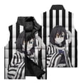 thumbnail image 5 of Nueva chaqueta sin mangas con estampado 3D de Demon Slayer para hombre para otoño e invierno, resistente al viento, cálida y cómoda, 5 of 5
