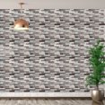 thumbnail image 4 of Daboolka Efecto 3D Mosaico Impermeable Autoadhesivo Etiqueta de la pared Dormitorio Sala de estar Calcomanía (Color oscuro), 4 of 8
