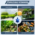 thumbnail image 7 of BESTSKY 2Pcs Turtle Tank Accessories,Quartz Sand Aquarium Rocks,Turtle Dolphin Shape Bubbler for Aquarium Fish Tank,Oxygen Enrichment Decorative Filtration, 7 of 7
