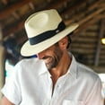 thumbnail image 6 of Panama Jack Premium Safari Straw Hat - Handwoven, Lightweight & Breathable, 2 5/8" Brim (X-Large), 6 of 9