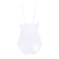 thumbnail image 4 of Gibobby Conjunto de lencería de talla grande para mujer con tirantes y encaje(Blanco, M), 4 of 4