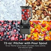 Ninja Professional Blender 2.0, 1200 Watts. Dark Grey