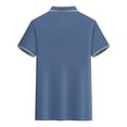 thumbnail image 5 of PFRNLF Women's Polo Shirts UPF 50+ Sun Protection 3 Buttons Casual Work Moisture Wicking Short Sleeve Collared Golf Shirt, 5 of 6