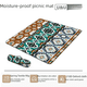 thumbnail image 4 of Estera de Picnic gruesa, impermeable, a prueba de humedad, lavable a máquina, portátil, estera de camping, tienda de campaña al aire libre, 4 of 4