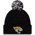 thumbnail image 1 of Gorro New Era de la NFL Jacksonville Jaguars para mujer, color negro, 1 of 1