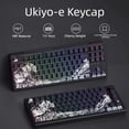 thumbnail image 6 of 61 68 71 75 98 104 Key Keyboards Keycaps Fynmi Ukiyo e PBTs Dying Sublimations 127Key Cherries Profile Side Engraved, 6 of 9