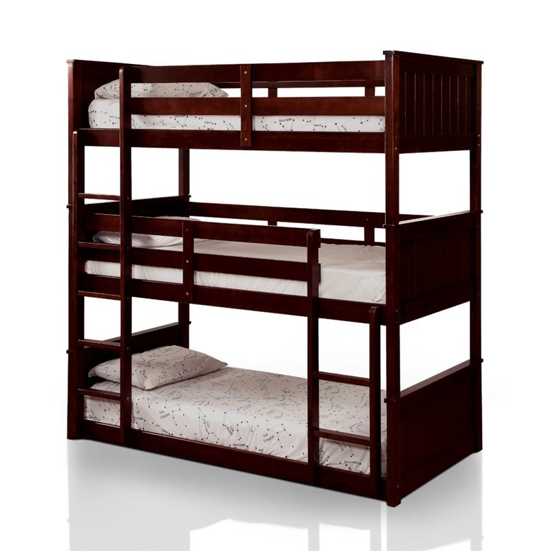 3 decker bunk bed