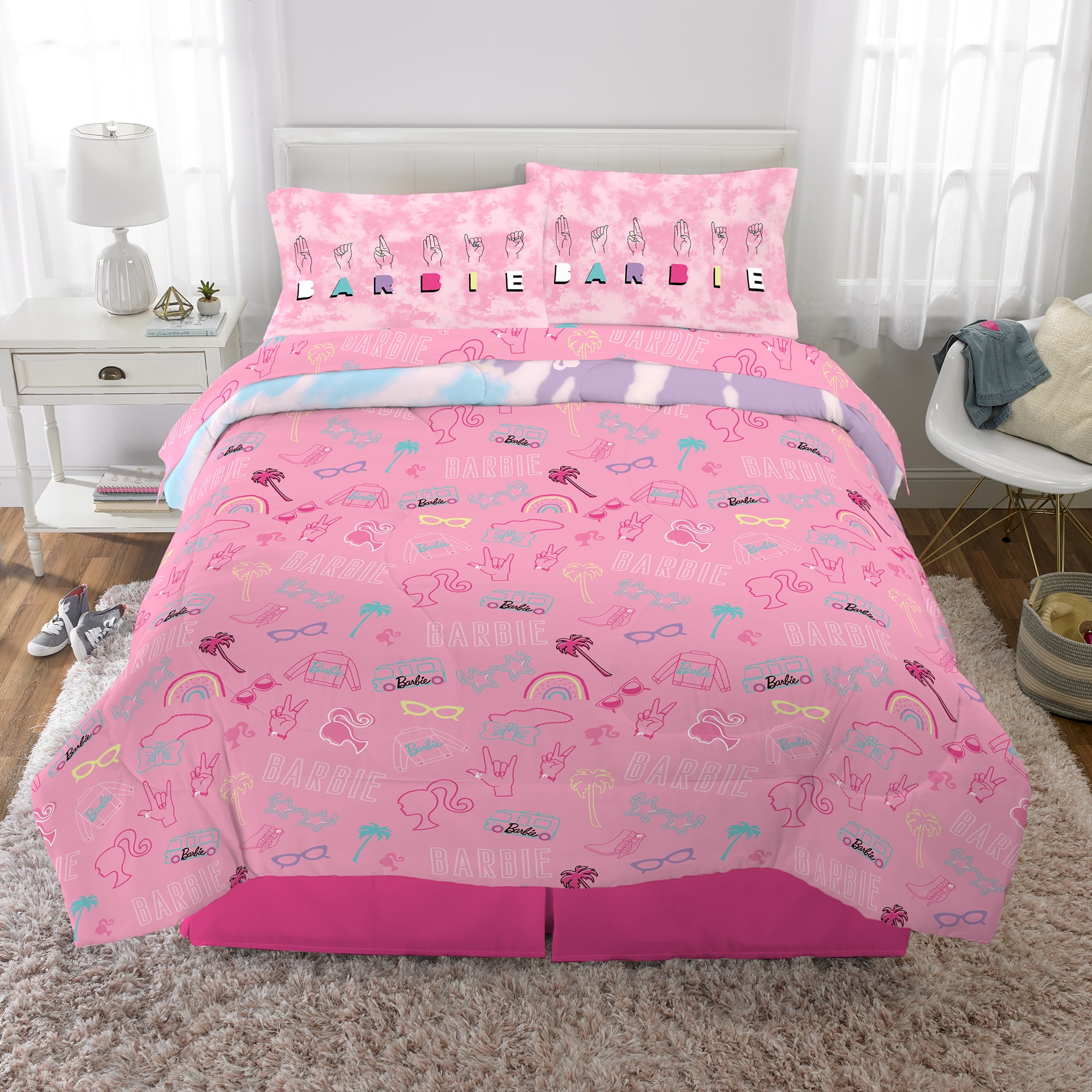 Barbie bedding online full size