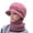 Pink, variant on LEKODE Hat Scarf Set for Women Warm Sets for Women Neck Cover for Women Mens Workout Gloves Women Gloves Safety Gloves for Men Womens Winter Hat Dark Blue One Size