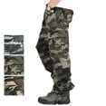 thumbnail image 2 of Pantalones de camuflaje para hombre, pantalones casuales para exteriores, pantalones rectos de talla grande para hombre, pantalones de trabajo, 2 of 6