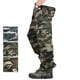 thumbnail image 3 of Pantalones de camuflaje para hombre, pantalones casuales para exteriores, pantalones rectos de talla grande para hombre, pantalones de trabajo, 3 of 5