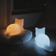 thumbnail image 4 of Luces Led De Noche Para Gatos, Decoración De Escritorio Para Dormitorio De Niños, Lámpara De Noche, Luz Nocturna Alimentada Por Pilas Inevent HA036315-00, 4 of 6