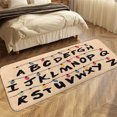 thumbnail image 2 of Carpet for Bedroom S-Strangers T-Things Foot Mat Washable Non-slip Kitchen Rug Entrance Door Doormat Useful Things for Home, 2 of 5