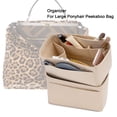 thumbnail image 2 of Inserto organizador de cartera apto para bolso grande Fendy Ponyhair Peekaboo, moldeador de maquillaje para bolso de mano, 2 of 5