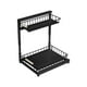 thumbnail image 2 of Estante ajustable para fregadero de cocina | Organizador de cestas para armario de suelo | Estructura de aleación metálica | Diseño extraíble | Especiero | Almacenamiento para encimera de baño |, 2 of 6