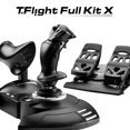 thumbnail image 1 of Thrustmaster T.Flight Full Kit X: Complete Kit for Flight Simulation, Joystick and Detachable Throttle, Rudder Pedals with Slide Rails, Compatible with Xbox Series X|S, Xbox One and PC, 1 of 6