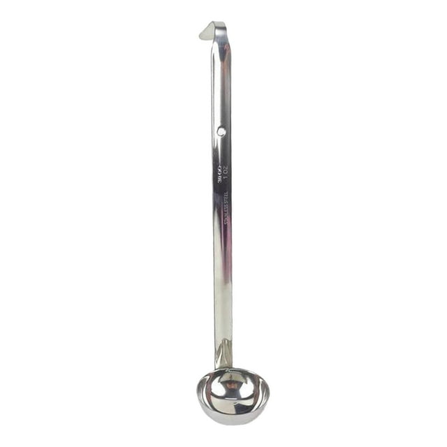 Cucharón Vertical, cucharón para servir, medida de cocina, cucharón medidor, cucharón de porciones para porcionar sopas, barra de , agitar la 10 onzas