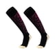thumbnail image 1 of Calcetines deportivos de fútbol hasta la rodilla, calcetines largos de tubo, calcetines deportivos de fútbol Negro y rosa, 1 of 9