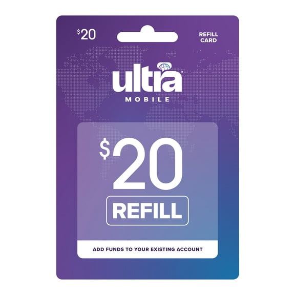 Ultra Mobile Prepaid Wireless $20 e-Pin Top Up (Email Delivery)