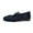 Dark Blue, variant on Women's Barefoot Flats + Wide Toe Box + Zero Drop Sole + Adjustable Straps Breathable Comfortable Shoes