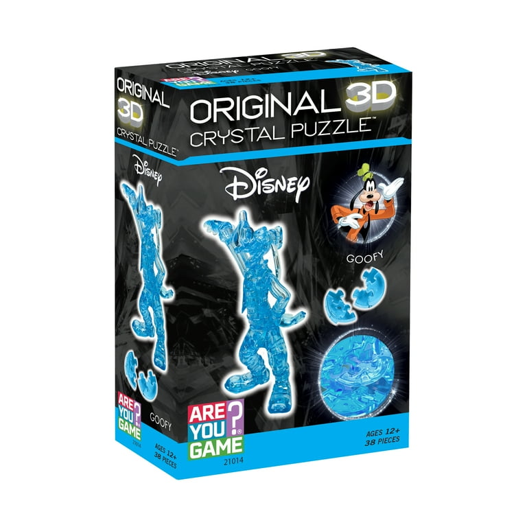Disney Goofy 3D Crystal Puzzle - 38-Piece - Walmart.com