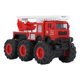 thumbnail image 1 of 1:16 Scale Diecast Fire Truck Vehicles Realistic Alloy Big 6 Wheel Drive Fire Engine Model Aerial Ladder Vehicle, 1 of 4