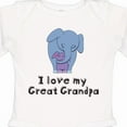 thumbnail image 4 of Inktastic I Love My Great Grandpa Elephant Boys or Girls Long Sleeve Baby Bodysuit, 4 of 5