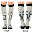 thumbnail image 4 of FORMRS Womens Knee High Socks Casual Long Thick Travel Daily Wear, 1 Pair, Cute Puffin, 4 of 6
