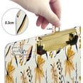 thumbnail image 3 of FMSHPON Autumn Leaves in Cartoon Style Clipboard Hardboard Wood Nursing Clip Board and Pull for Standard A4 Letter 13x9 inches, 3 of 7