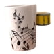 thumbnail image 1 of Taza de cerámica Gloria con diseño de Instrumento Tambor amarillo, 1 of 9