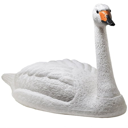 Galashield Swan Decoys for Geese | Large Floating Swan Decoy for Pool, Pond & Lake [2 Pack]‼️missing 1‼️