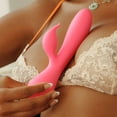 thumbnail image 2 of Jimmyjane Glo Rabbit Heating Vibe Pink, 2 of 4