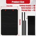 thumbnail image 4 of PENGXIANG RV Window Shade 16 x 25 Inches Magnetic RV Sun Shade Window Cover Protect Privacy for RV Travel, 4 of 10