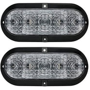 OPTRONICS SUBMERSE O80 Traditional Submersible Trailer Light Set - 2-Pack Kit With Mounting Hardware