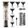 thumbnail image 5 of Cortadora de pelo T9 con engranajes variables de tres velocidades, afeitadora, recortadora de cabello, afeitadora eléctrica, regalo para novio, cortadora de cabello, 5 of 5