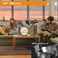 thumbnail image 2 of Sun Lamp, 360-Degree Lighting, 10000 Lux UV-Free Light, Adjustable Brightness & Color Temperatures, Smart Timer Settings & Memory Function For Home, Office (5.9 Inch), 2 of 6