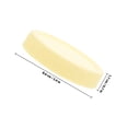 thumbnail image 2 of CRILSTYLEO 10Ud Tapas Reutilizables Para Frascos De Vidrio Y Envasado Con Plástico Amarillo, 2 of 8